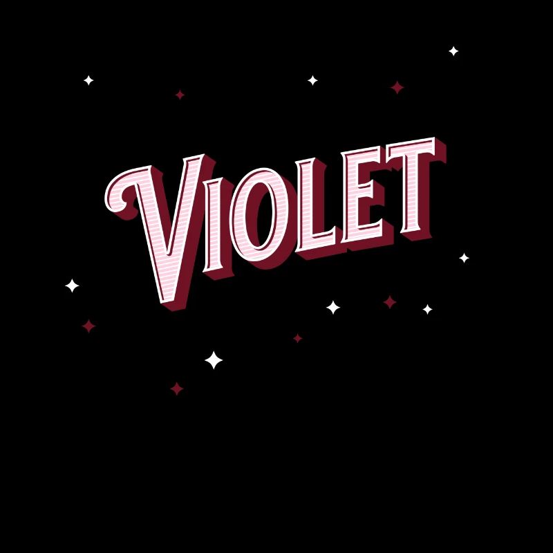 Violet name personalized