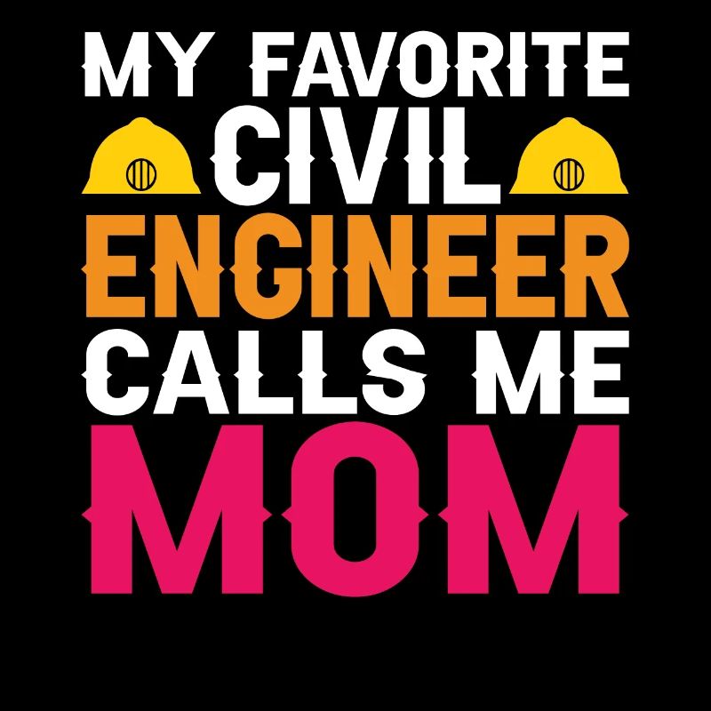Civil Engineer Bridge Construction Statics Son Mama Engineer