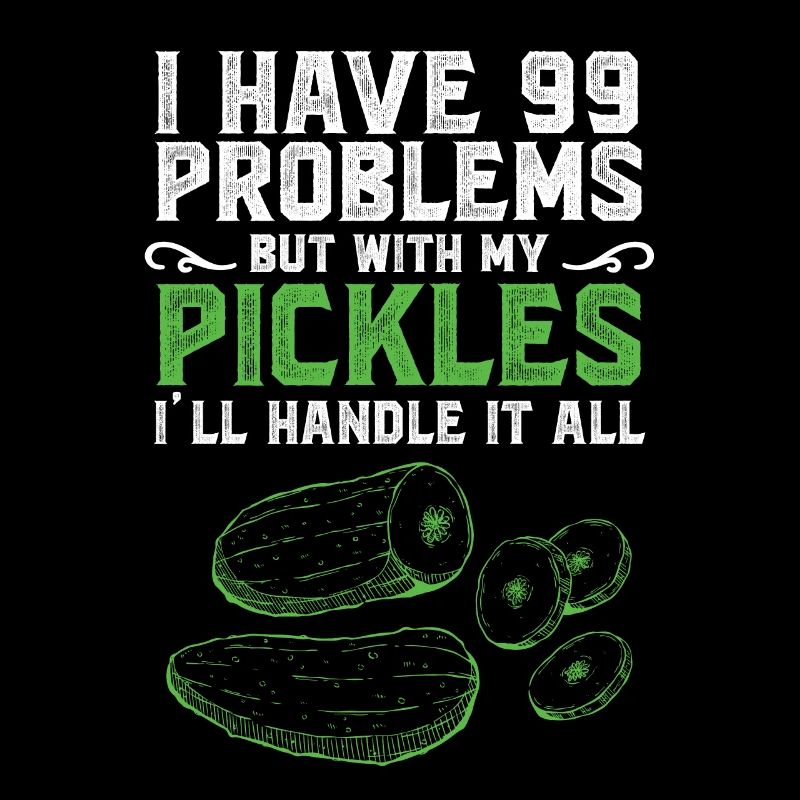J’ai des problèmes mais avec mes cornichons