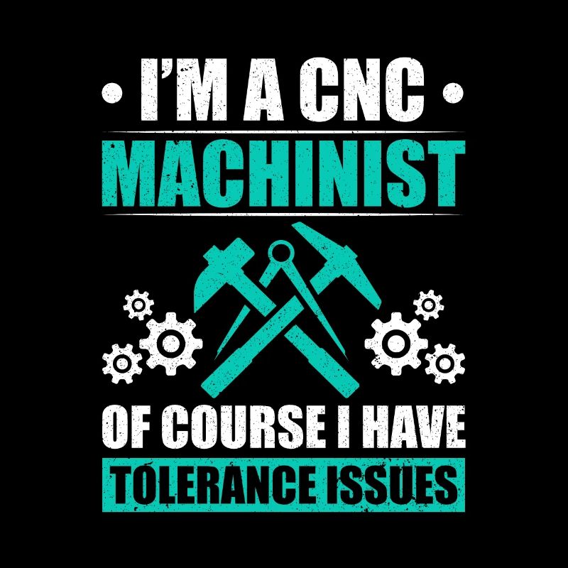 Mechanic CNC operator CNC milling cutter