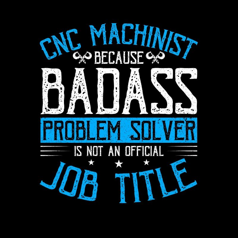 Mechanic CNC operator CNC milling cutter