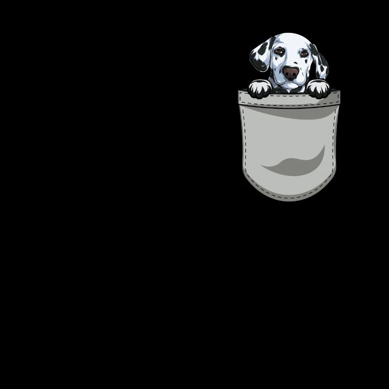 Propriétaire de chien de chien dalmate