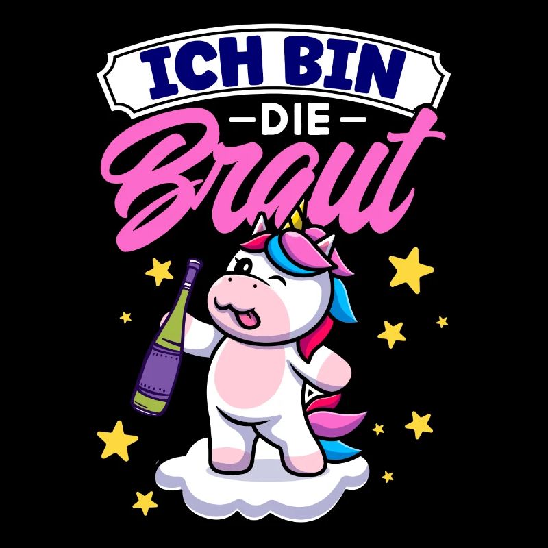 Ich Bin Die Braut Einhorn Jga