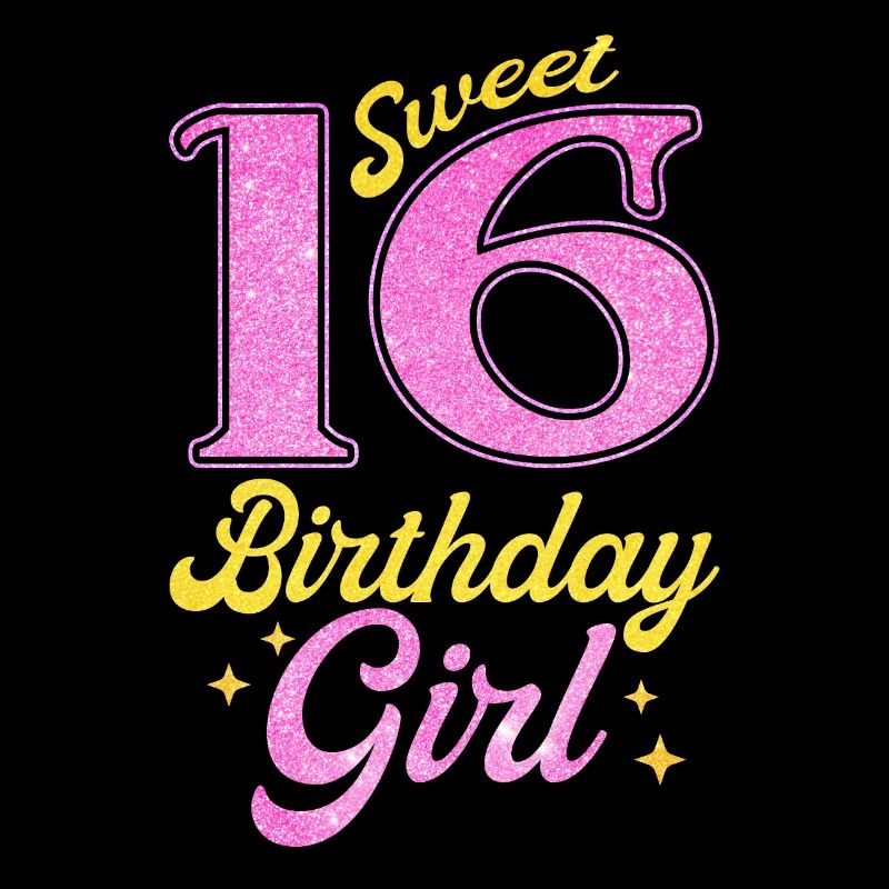 Fille du 16e anniversaire