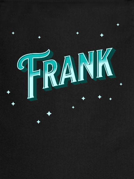 Frank name personalized