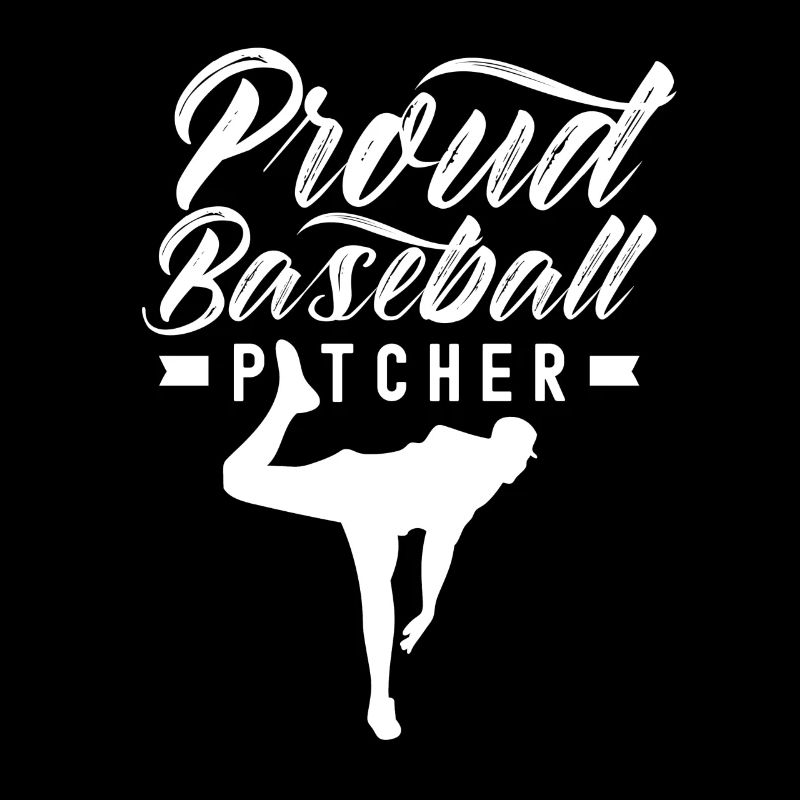 Proud Baseball Pitcher Baseball Player Pitcher