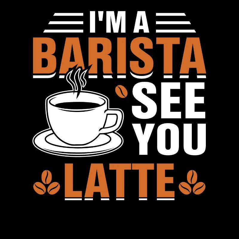 Stolzer Barista Beruf Kaffee Catering Espresso