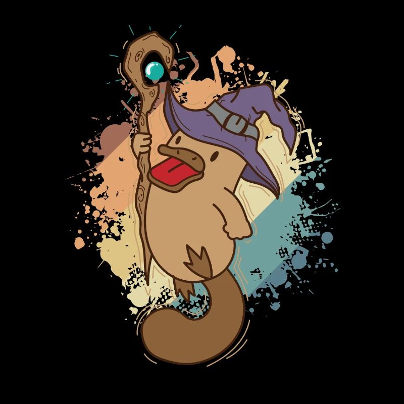 Platypus as wizard Australia