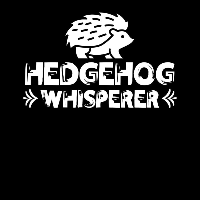 Hérisson Whisperer Mignon Pet Dictons