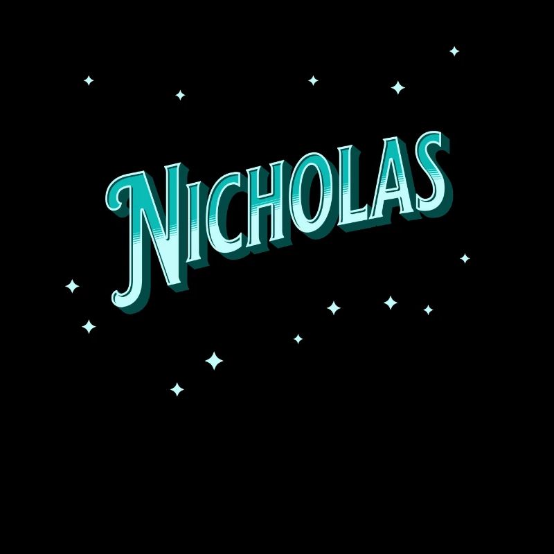 Nicholas' name personalized