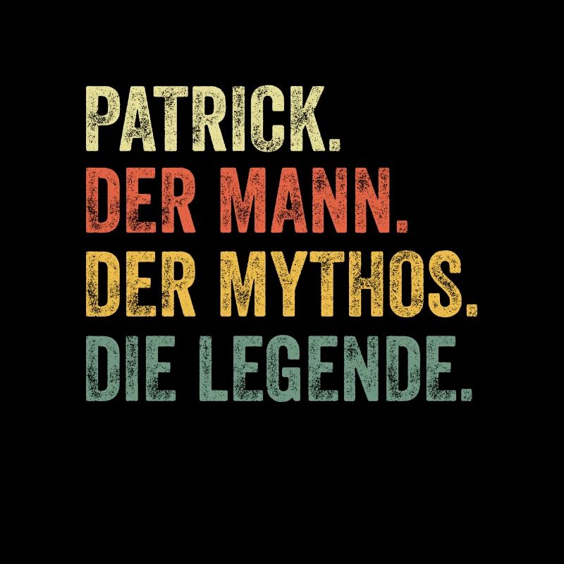 Patrick Mann Mythos Legende Vorname Name