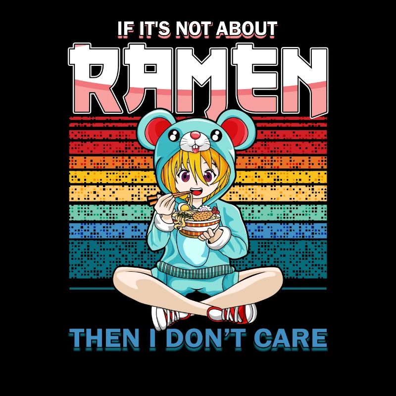 Lustige Kawaii Stil Ramen Lover Mädchen