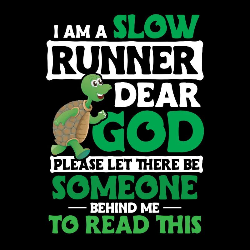 Turtle Saying Running Funny