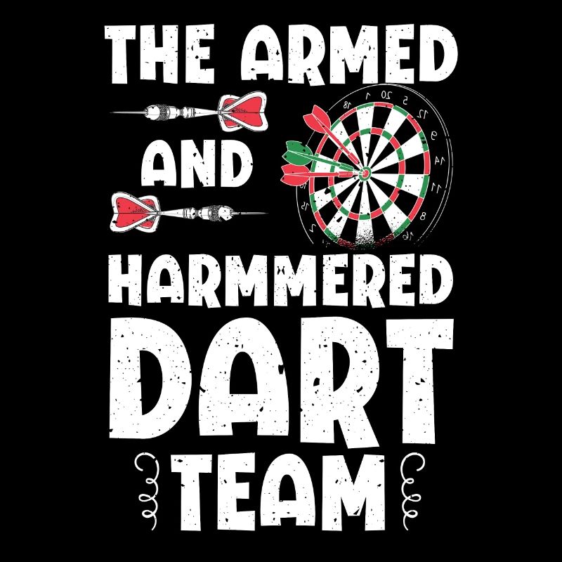 Armed Hammered Dart Team Dartscheibe Dartpfeile