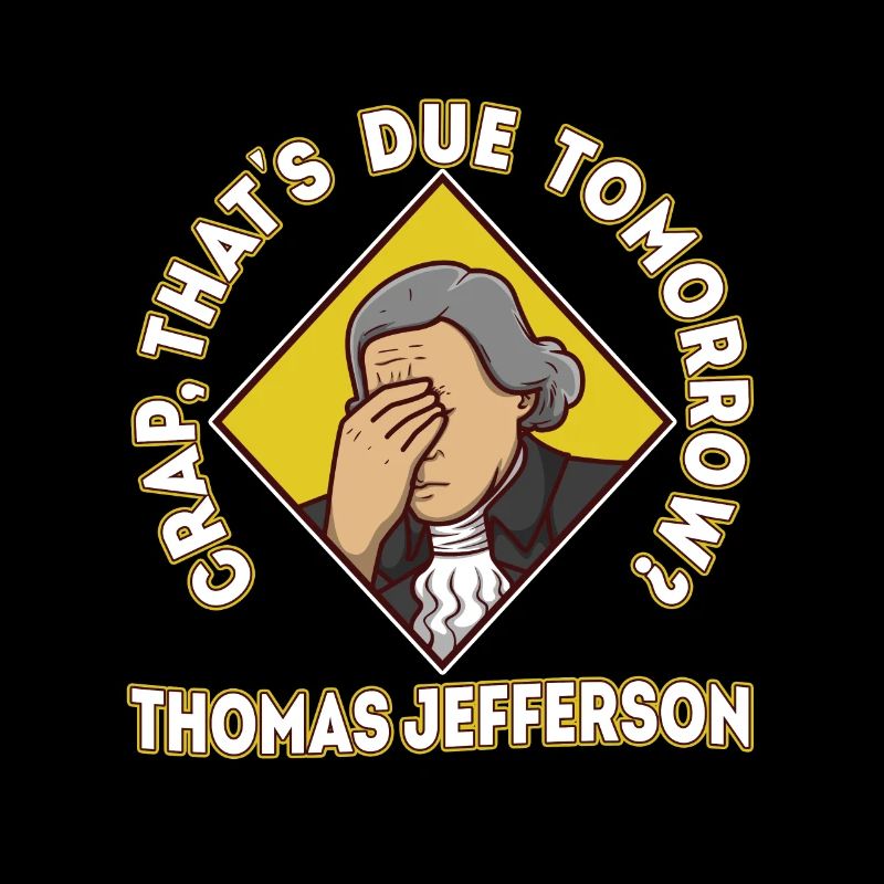 Merde qui est due demain thomas jefferson