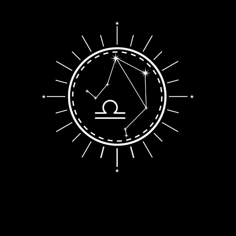 Sternzeichen Waage Libra Sternkonstellation