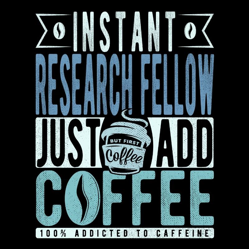 Wissenschaftlicher Mitarbeiter Kaffee Spruch