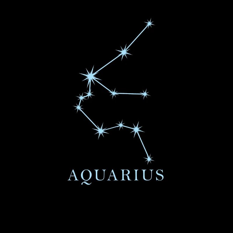 Sternkonstellation Sternzeichen Aquarius