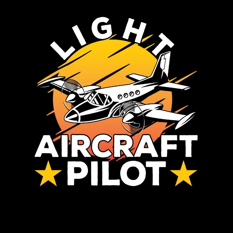 Pilot Eines Leichtflugzeugs Kleinflugzeug Jet