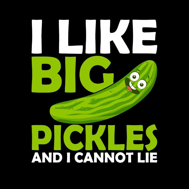 J’aime les gros cornichons et je ne peux pas mentir cornichon au concombre