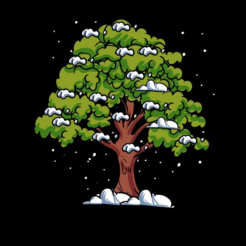 Forêt de chênes