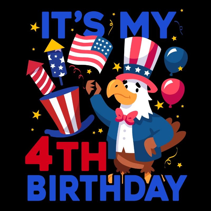 Es Ist Mein 4. Geburtstag Firecracker Kid 4th Of