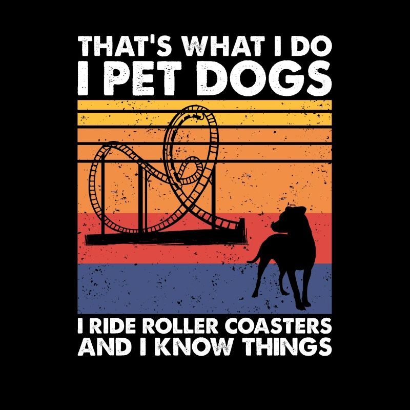 Dogs Ride Roller Coasters & Know Things Theme Park