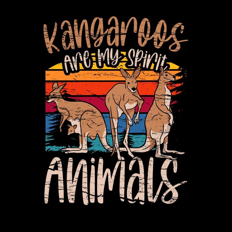 Kängurus Sind Meine Lieblingstiere Känguru Tier