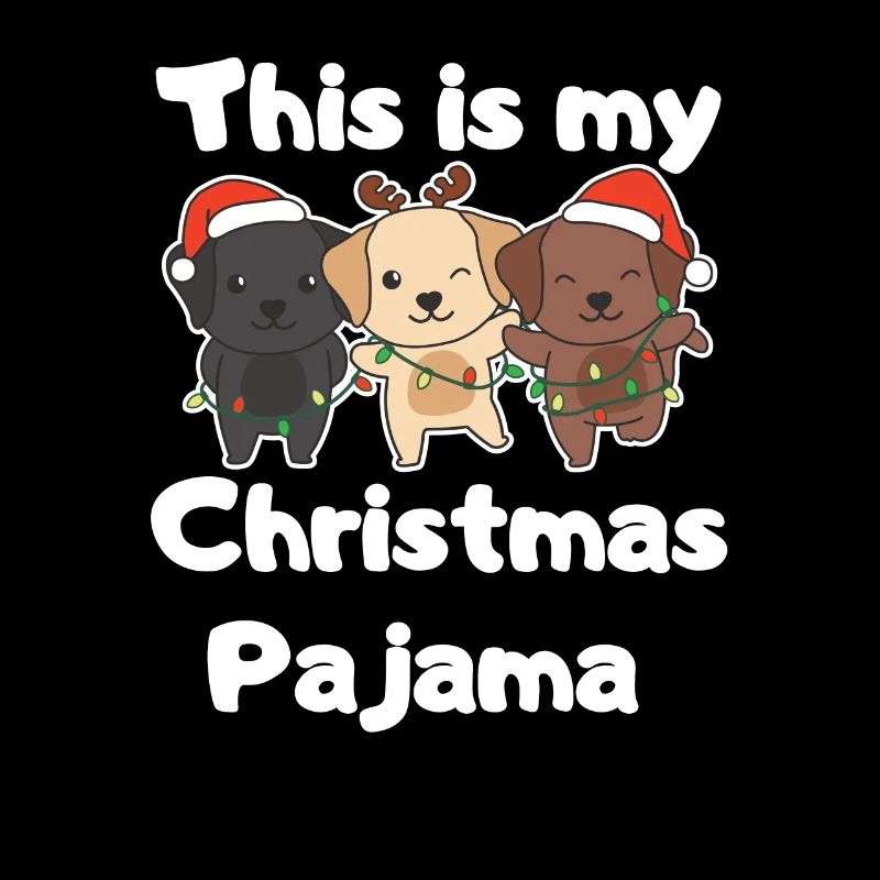 Pyjamas de Noël Labrador Chiens