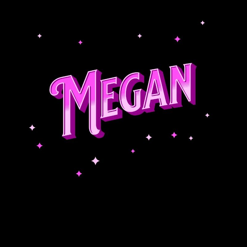 Megan name personalized