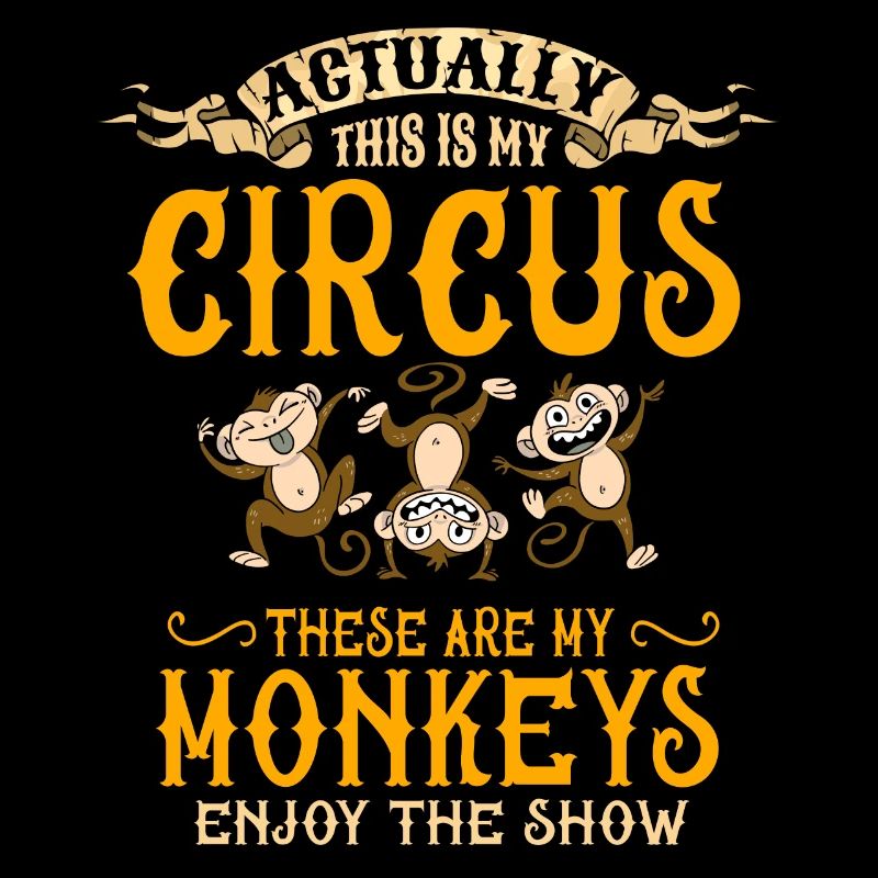 Mon cirque, mes singes