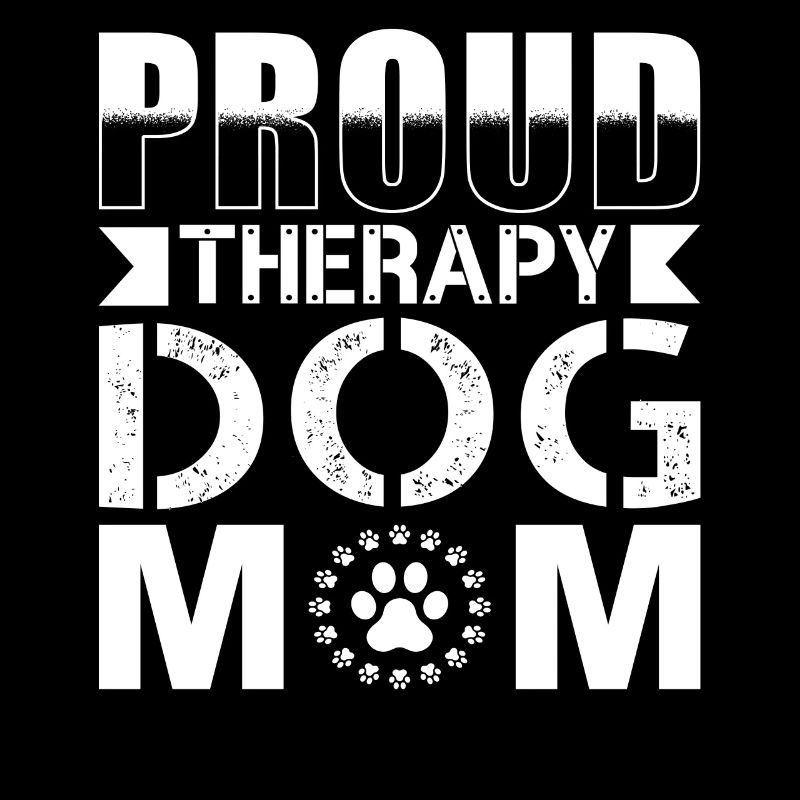 Therapy dog mom
