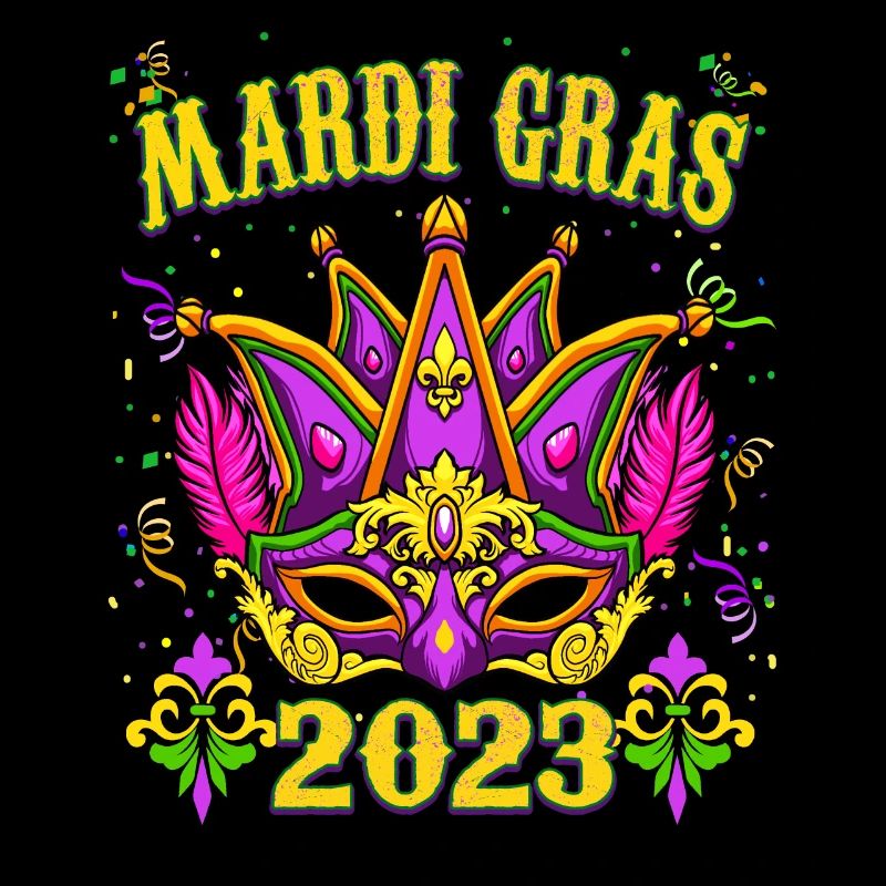 Perlen Bling Mardi Gras 2023
