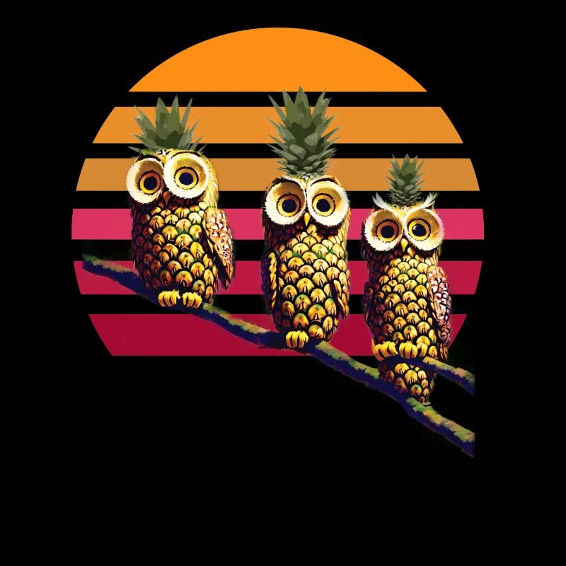 Hiboux ananas