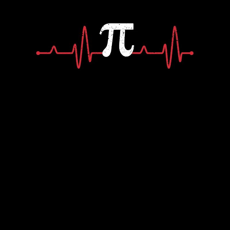 Pi Day Symbol Heartbeat Math Lover Nursing