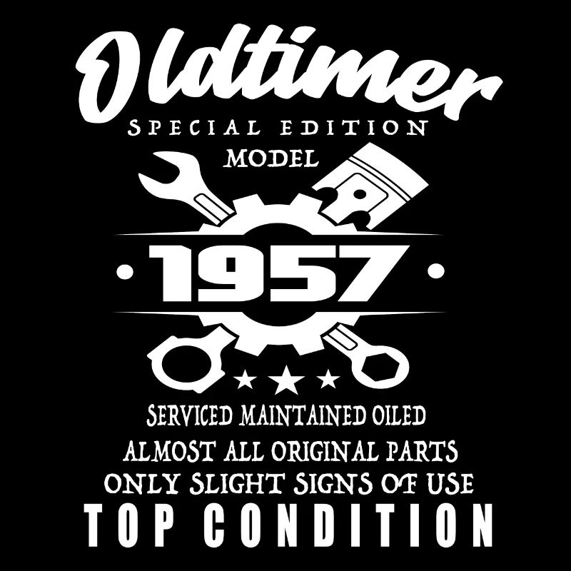 Oldtimer Special Edition Modell 1957 Geburtstag