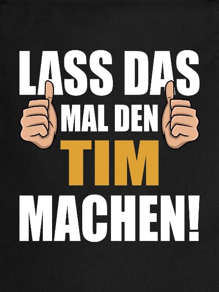 Let Tim do that