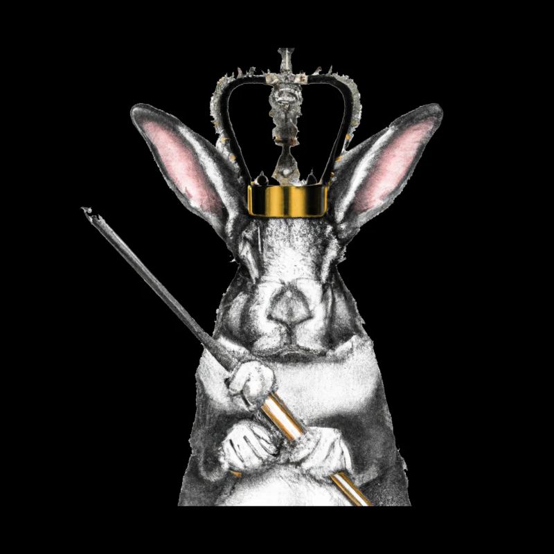 Rabbit Sceptre Queen Crown