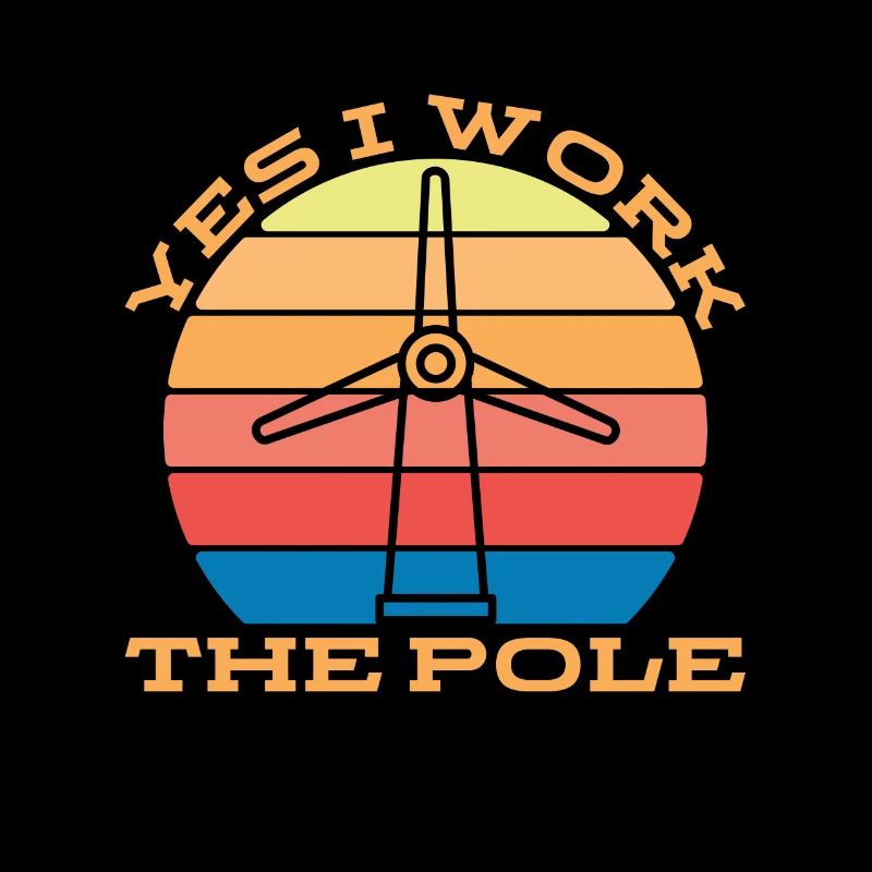 Wind Turbine Tech Yes I Work The Retro Wind Power