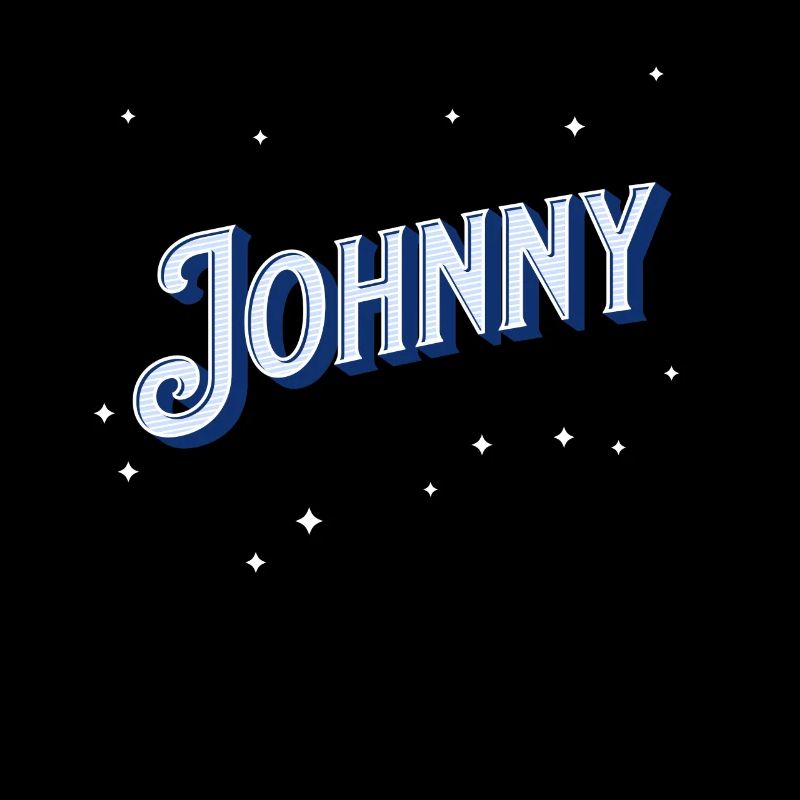 Johnny's name personalized