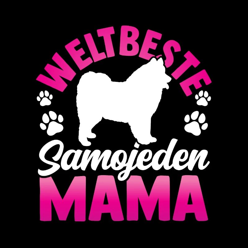 Weltbeste Samojede Mama Samojedenspitz