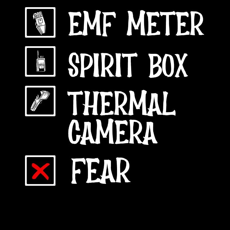 Ghost Hunter, EMF meter, thermal camera