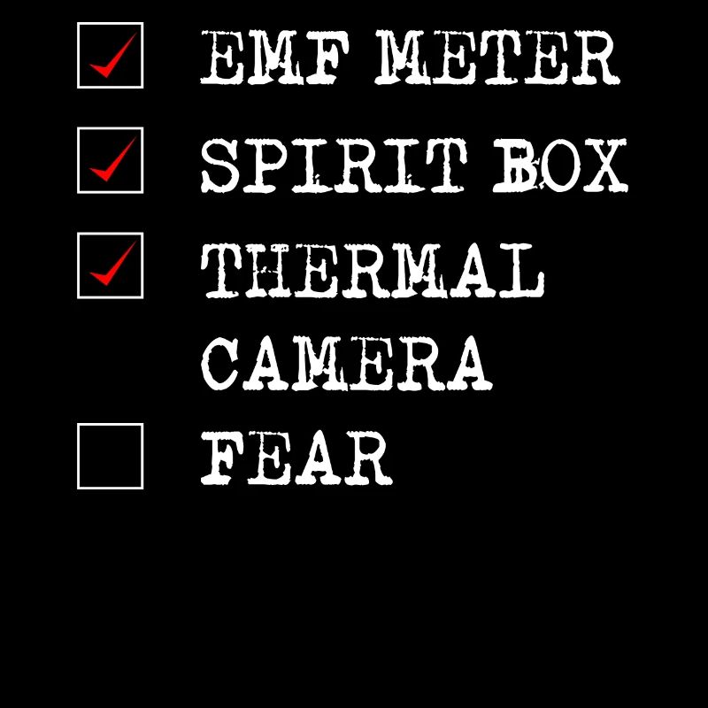 Ghost Hunter, EMF meter, thermal camera