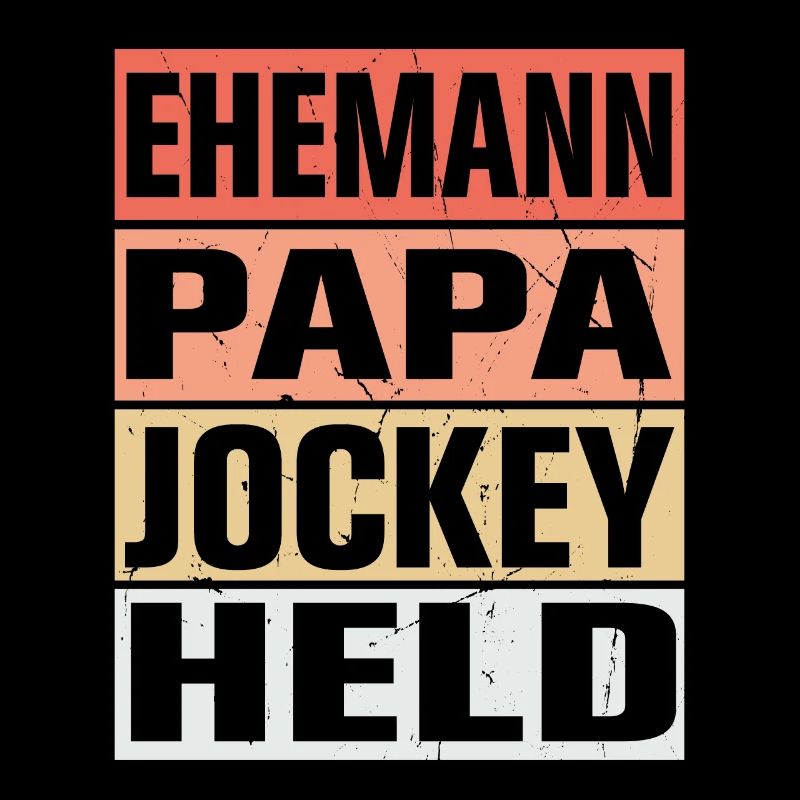 Jockey Vater Ehemann Held