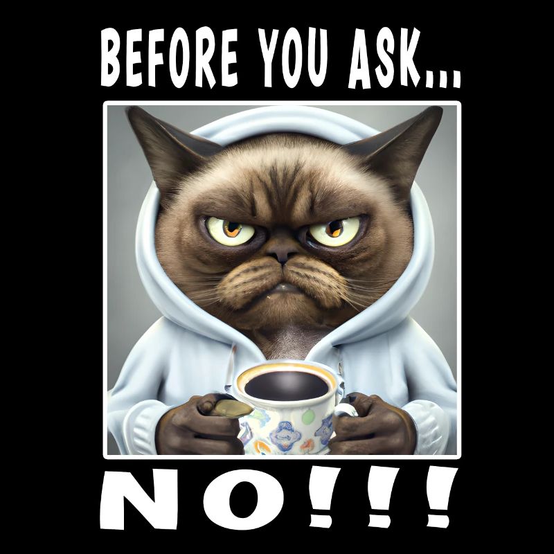 Before you ask no
