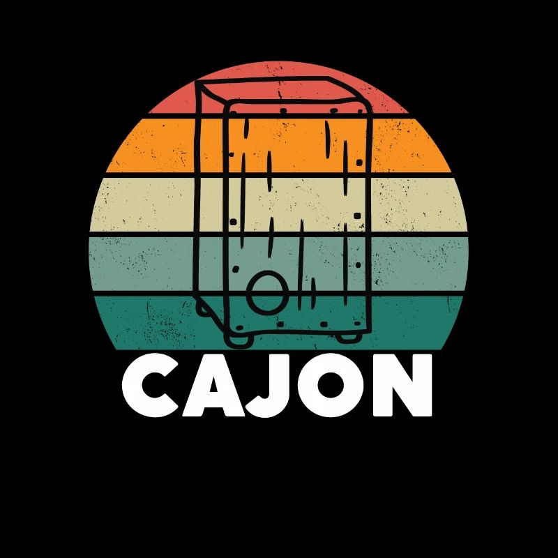 Cajon Box Drum Instrument Peruvian Cajon