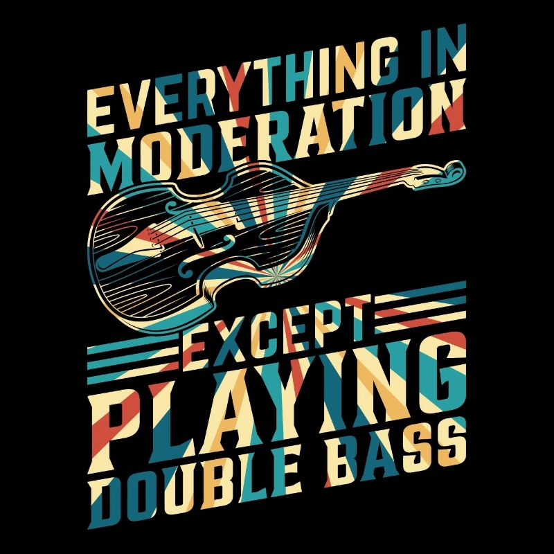 Double Bassist - Everything In Moderation Except D