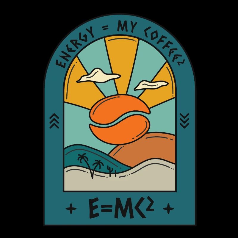 Énergie = mon café - E = MC