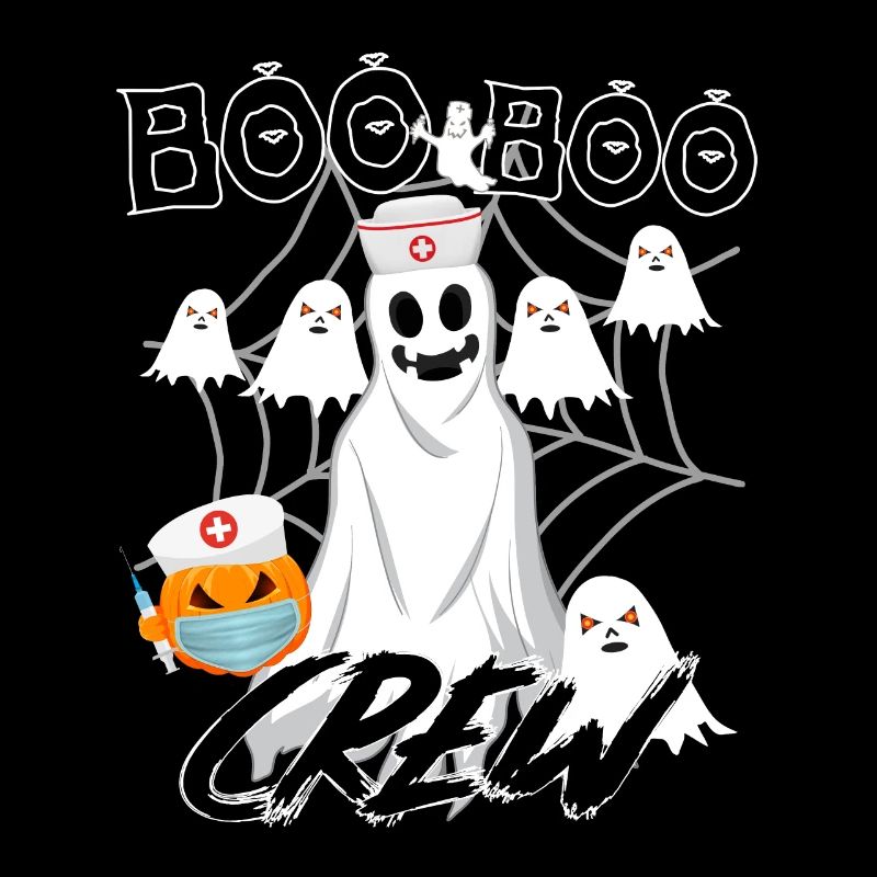 Halloween ER Boo Boo Crew Nurse Ghost Fun Nursing