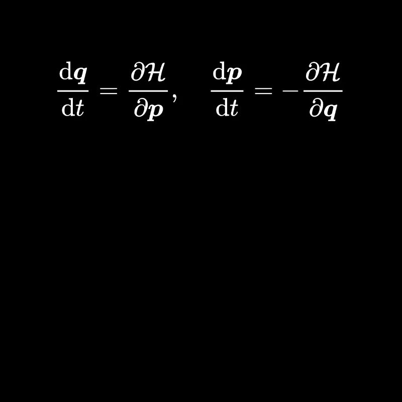 Hamilton Equations of Classical Mechanics Physics